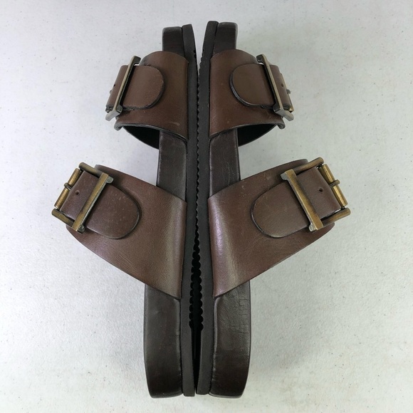 The Mens Store Bloomingdales Brown Devin Sandals Size 8M main image 5